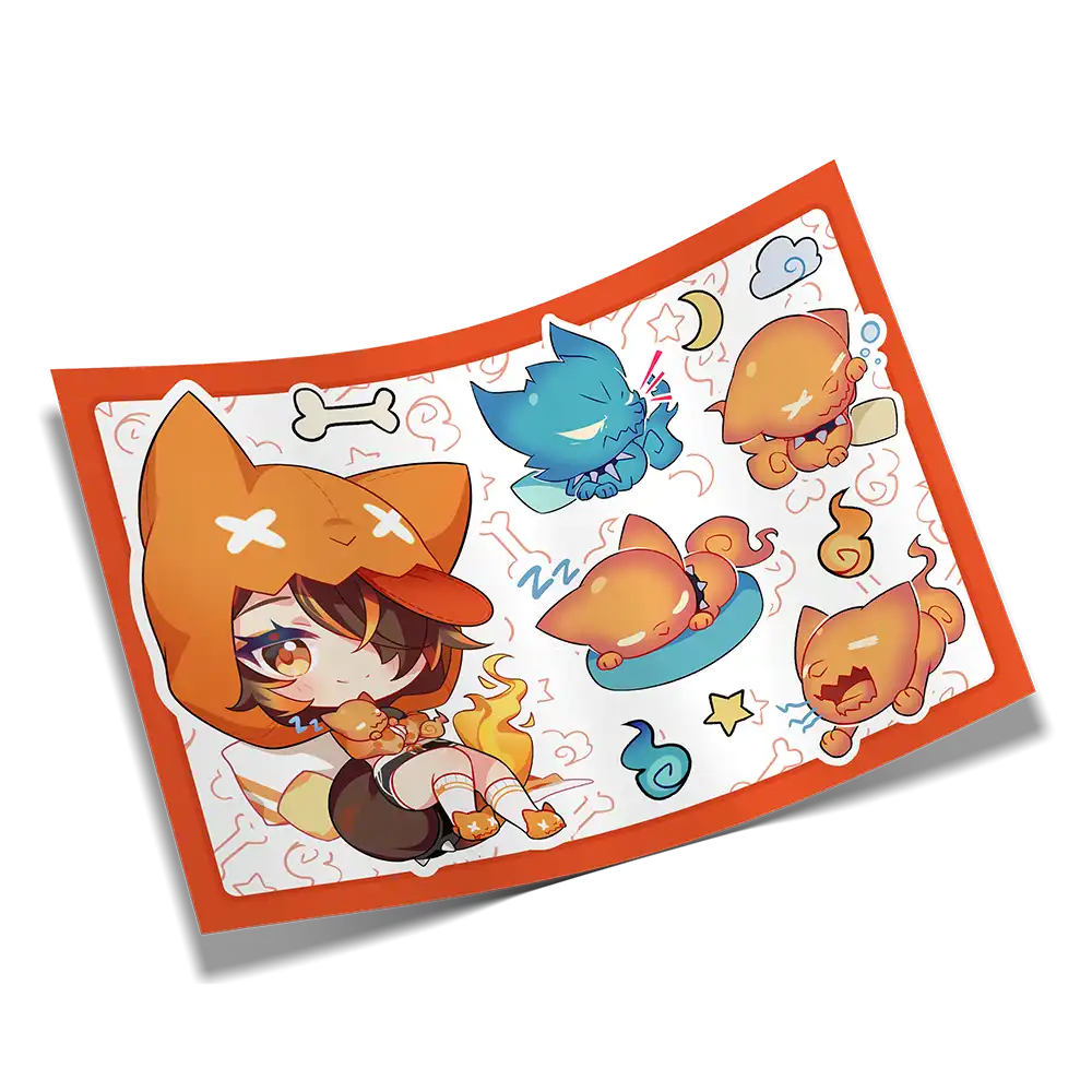 Sinder Sticker Sheet