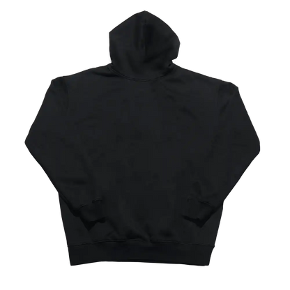 Black Embossed Hoodie