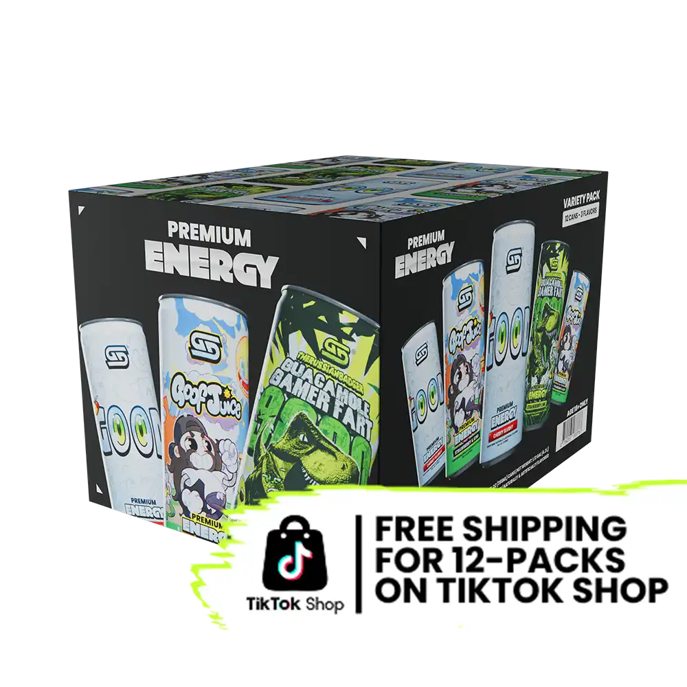 GG® Premium Energy - Variety Pack (12 Cans)