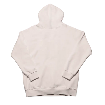Cream Embossed Hoodie