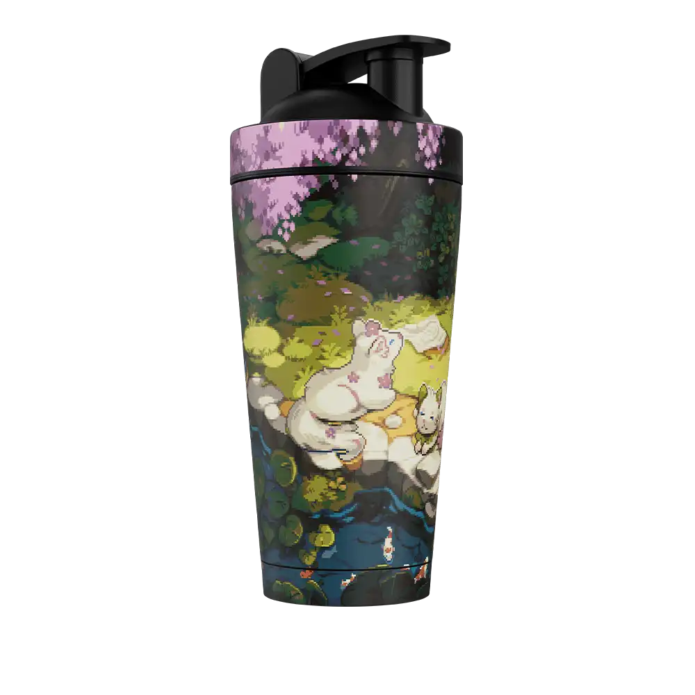 PIXEL CUPS x Silvervale: Metal Shaker
