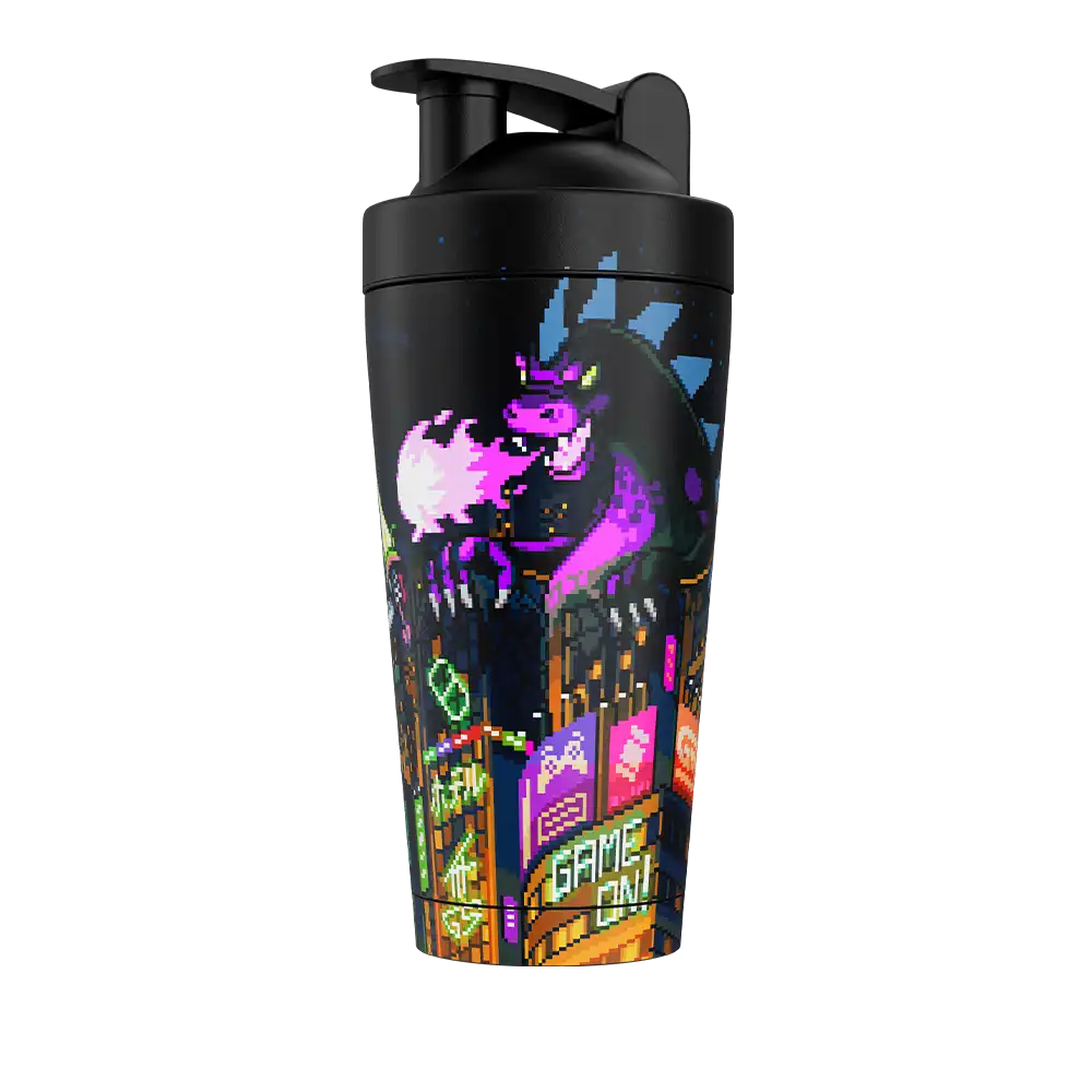 PIXEL CUPS: Specific Rim Metal Shaker